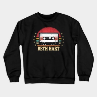 Design Proud Beth Name Birthday 70s 80s 90s Color Crewneck Sweatshirt